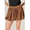 English Factory Women’s Balloon Mini Skirt(Brown)