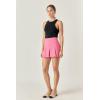 English Factory Women’s Pleated Mini Skort(Pink)