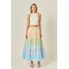 English Factory Women’s The Pastel Tier Skirt(Multi)