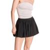 English Factory Women’s Balloon Mini Skirt(Black)