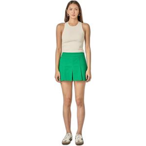 English Factory Women’s Pleated Mini Skort(Green)