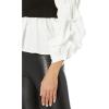 English Factory Women’s Mixed Media Top(Black)