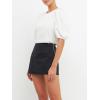 English Factory Women’s Puff Sleeve Top White