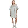 English Factory Women’s Lace Detail Mini Dress, Green, S